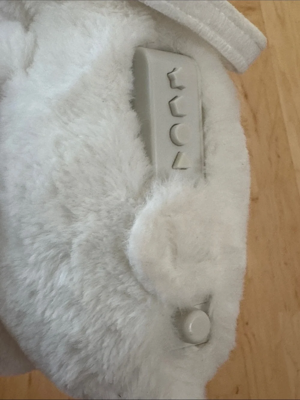 Pottery Barn Kids PBK Plush Lamb Calming Sounds Critter Buddy In Bone & Cream